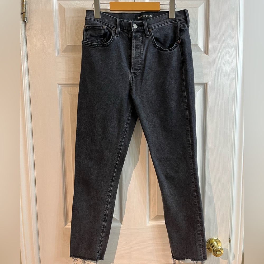 Denim Forum The Yoko Slim Highrise Button-front size 29